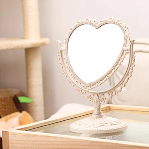 Table Desk Mirror Makeup Cosmetic Desktop Rotatable Vanity Mirror Desk Mirror - Picture 1 of 11
