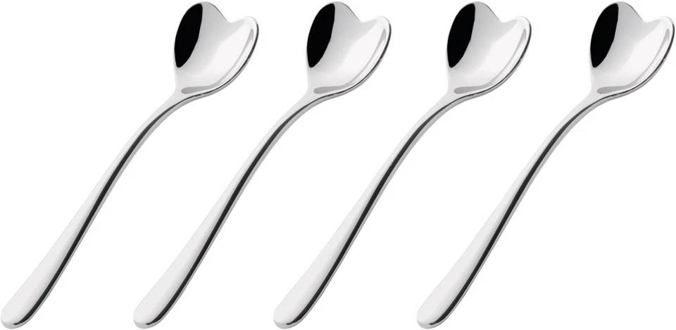 Set di quattro cucchiaini da Caffè Alessi Ammi08set