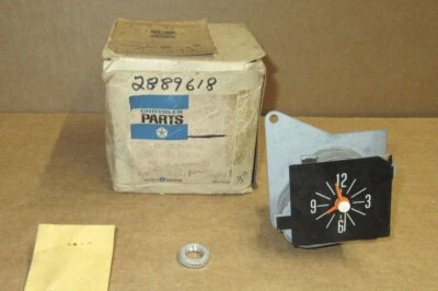 NOS Mopar 2889618 clock package 1968 Dodge Polara, 1968 Dodge Monaco  NOS - Image 1 of 3