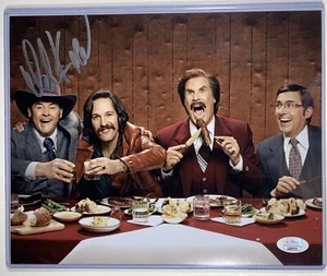 DAVID KOECHNER Champ Kind ANCHORMAN Signed 8x10 Photo Autograph JSA COA - Picture 1 of 2