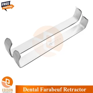 2Pcs Farabeuf Retractor 12cm Double Ended Surgical Veterinary Retractors - Picture 1 of 2