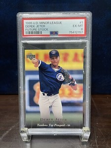 1995 Upper Deck Minor League Derek Jeter #1 Future Stock Psa EX-MT 6