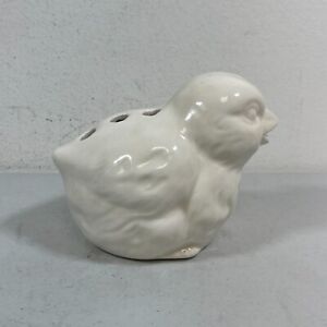 Vintage White Porcelain Dove Toothbrush Holder Holds 3 Brushes Made in Taiwan