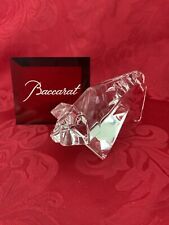 FLAWLESS Exceptional BACCARAT France Art Glass ORIGAMI Crystal PIG HOG Figurine