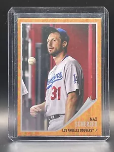 2021 Topps Archives 1962 Topps Silver #58/99 Max Scherzer #83 - Picture 1 of 2