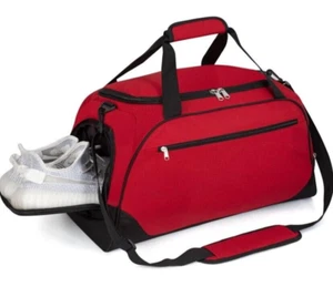 Herren Sporttasche Sport Seesack - 55L große Reisetasche mit Schuhfach - Bild 1 von 6