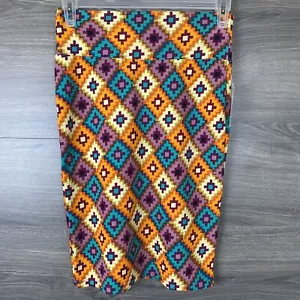 Falda Lularoe Cassie Nueva Mujer Talla Pequeña Brillante Multicolor Diamante - Imagen 1 de 6