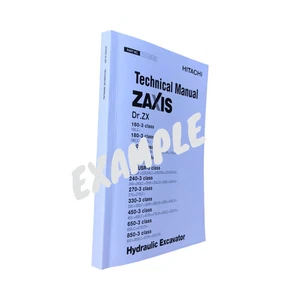 Hitachi EX100-3 Bagger Werkstatt Service Handbuch - Bild 1 von 11