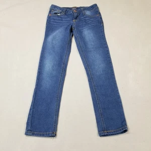 Studio V Vigoss Jeans Girls Size 10 Blue Denim Waist Adjustable Stretch 24X24 - Picture 1 of 10