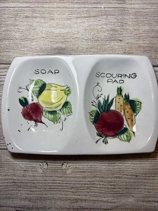 Portasapone da Cucina Vintage Porta Piatti Cucina Verdure 8,5x5" - Foto 1 di 11