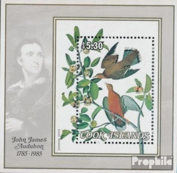 sellos Cookinseln 1985 Mi Bloque 154 (completa edición) nuevo con goma original  - Imagen 1 de 1