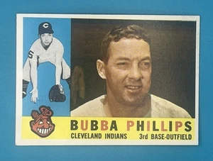 1960 Topps #243 Bubba Phillips Cleveland Indians - Picture 1 of 2