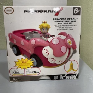 KNEX Mario Kart 7 Princess Peach Birthday Girl Kart Building Set Nintendo - NEW - Picture 1 of 4