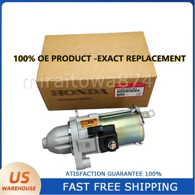 NEW Starter For 2008-12 Honda 2.4L / Accord CR-V Element Acura TSX 31200-R40-A01 Foto 1 de 4