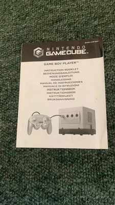 Gamecube Gameboy Player Instruction Booklet Manual (1) - Image 1 of 2