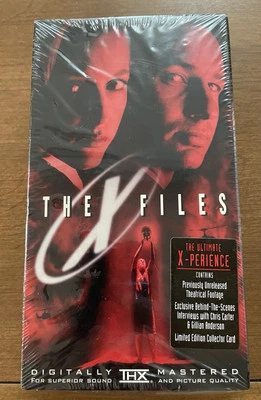 NEW WATERMARKS The X-Files: Fight the Future VHS 1998 Gillian Anderson Sci-Fi - Image 1 of 4
