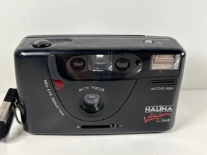 Fotocamera HALINA Vision CX AS 35mm messa a fuoco automatica flash fotografia vintage - Foto 1 di 8