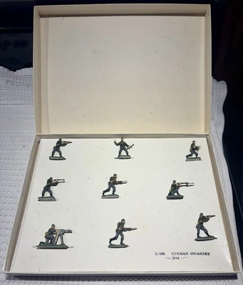 Gran Bretaña g-500 Infantería Alemana 1944 - 9 Figuras Exportación Conjunto Unión de Sudáfrica Foto 1 de 4