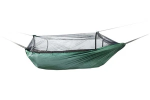 DD Hammocks DD Frontline atmungsaktive Reisehängematte mit Moskitonetz olivgr... - Bild 1 von 11
