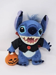 Disneyland Paris Dracula Stitch Halloween Plush – Rare – Preloved Collectible - Picture 1 of 8