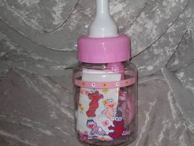 10 piezas. Set de Regalo Bebé Plaza Sésamo Banco Biberón Babero ¡NUEVO! Foto 1 de 2