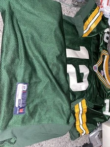 Nike On Field NFL Green Bay Packers #12 Aaron Rogers Jersey Green Mens Sz52 B4 - Picture 1 of 9