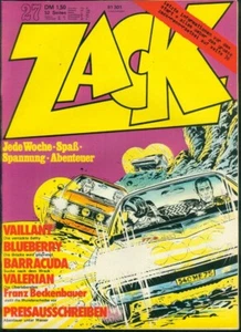 ZACK Nr.27 von 1973 mit KIORA, Dan Cooper, Valerian, Barracuda... - TOP Z0-1 - Bild 1 von 5