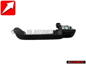 Original VW Door Handle, Exterior Satin Black - 1H0837207C 3FZ - Picture 1 of 1