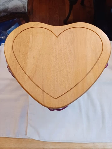 Longaberger 1999 Love Letters Sweetheart Basket Liner Protector Cover
