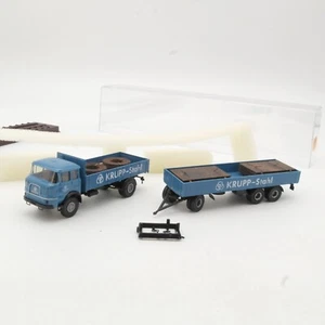Brekina 1:87 84104 Krupp Hängerzug Krupp-Stahl mit Ladung in OVP RR817 - Bild 1 von 3