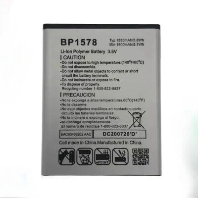 BP1578 Battery for Kazuna eTalk phone F019/F119 1530mAh Li-ion Battery VERIZON - Image 1 of 4