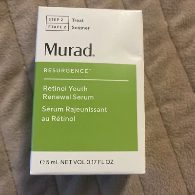 Murad Resurgence Retinol Youth Renewal Serum 0.17oz/5ml TRAVEL SIZE - Image 1 of 4