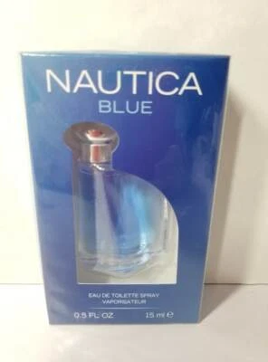 Botella de 0,5 oz líquida azul Nautica colonia spray para hombre NUEVA ENVÍO GRATUITO Foto 1 de 2