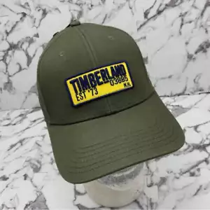 Gorra de béisbol Timberland verde oliva para hombre | amarilla nueva con etiquetas - Imagen 1 de 6