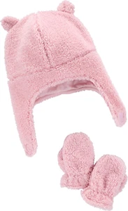 Baby Hat and Mitten Set - Picture 1 of 3