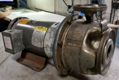 BOMBA CENTRÍFUGA INOX GOULDS 3 HP 1" X 2"-6 230/460 VAC 3450 RPM 9SHK2 Foto 1 de 4