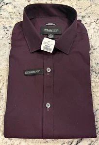 Awearness Kenneth Cole Men's Extreme Slim Fit Dress Shirt Size 17 34/35 - Picture 1 of 3