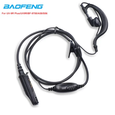 BAOFENG Waterproof Headsets for BaoFeng UV-XR A-58 UV-9R Plus Walkie Talkies - Image 1 of 4