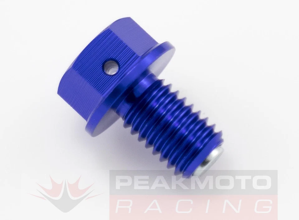 ZETA - ZE58-1322 - Tapón de drenaje magnético, paso azul M10x15 mm 1,5 mm Foto 1 de 4