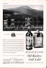 1935 Bulloch Lade Old Rarity Scotch Whiskey Highland Castle Liquor Ad 6160