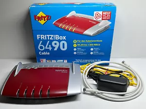 AVM FRITZ!Box 6490 Cable WLAN Router DOCSIS-3.0-Kabelmodem ⚡BLITZBEREIT⚡ - Bild 1 von 8