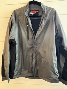 Sun Valley Outdoors Golf Windbreaker sz L Monsoon Full Zip/snap Jacket EUC - Picture 1 of 6