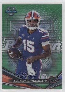 2022-23 Bowman's Best University Green Refractor /99 Anthony Richardson #91