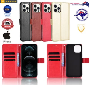 Funda de cuero abatible horizontal con textura para iPhone con soporte y ranuras para tarjetas y cordón - Imagen 1 de 11