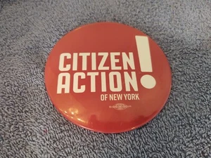 ¡Acción Ciudadana! Pinback de 4" de Nueva York - Imagen 1 de 3