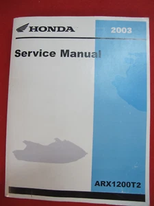 Honda 2003 Aquatrax ARX1200T2 SERVICE Manual T64 - Bild 1 von 6