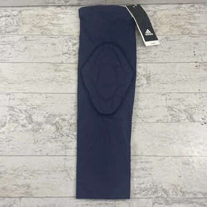NWT Adidas Techfit Padded Compression Arm Elbow Blue Navy XLT Tall 1 Sleeve - Picture 1 of 4
