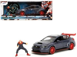 1/24 Jada Jujutsu Kaisen 2016 Subaru WRX STI with Yuji Itadori Figure Blue 34714 - Picture 1 of 5