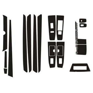 19*For Lexus ES350/300H 2013-17 Interior Dash Trim Set Carbon Fiber Look Sticker - Bild 1 von 7