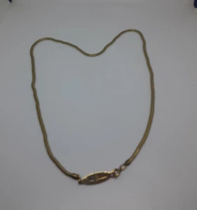 Pierre Cardin Gold Tone Neck Chain - Vintage 18 1/2" - Picture 1 of 3
